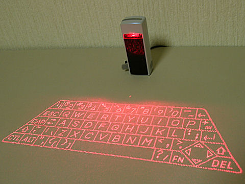 华南理工大学生发明纸键盘 可用于触屏手机(图